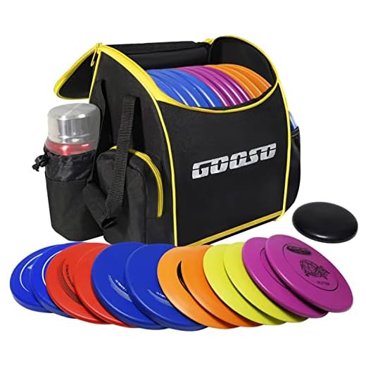 GOOSO Complete Disc Golf Set with Backpack