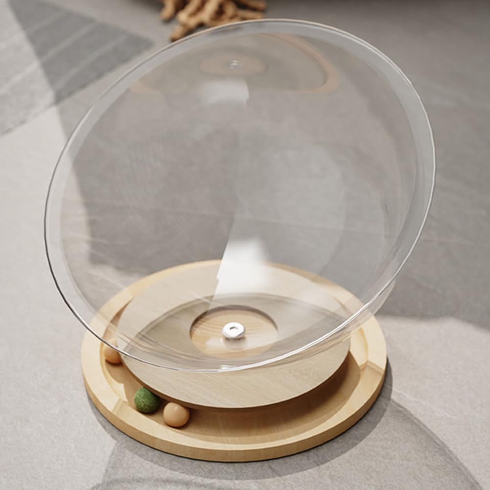 Cama para Gatos con Cápsula Espacial Universal con Bolas de Seguimiento, Juguete para Gatos, Casa para Gatos, Suministros para Mascotas de Fácil Limpieza, Grande