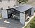 Metal Garage Shed for Car, Boat, 13x20x8.5' Large Outdoor Storage Building and Workshop, Weatherproof Steel Carport with Ultra-Reinforced Truss System, Skylights & Dual-Entry