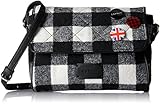  ESPRIT Damen 097ea1o046 Schultertasche, Weiß (White), 5,5x18x24,5 cm