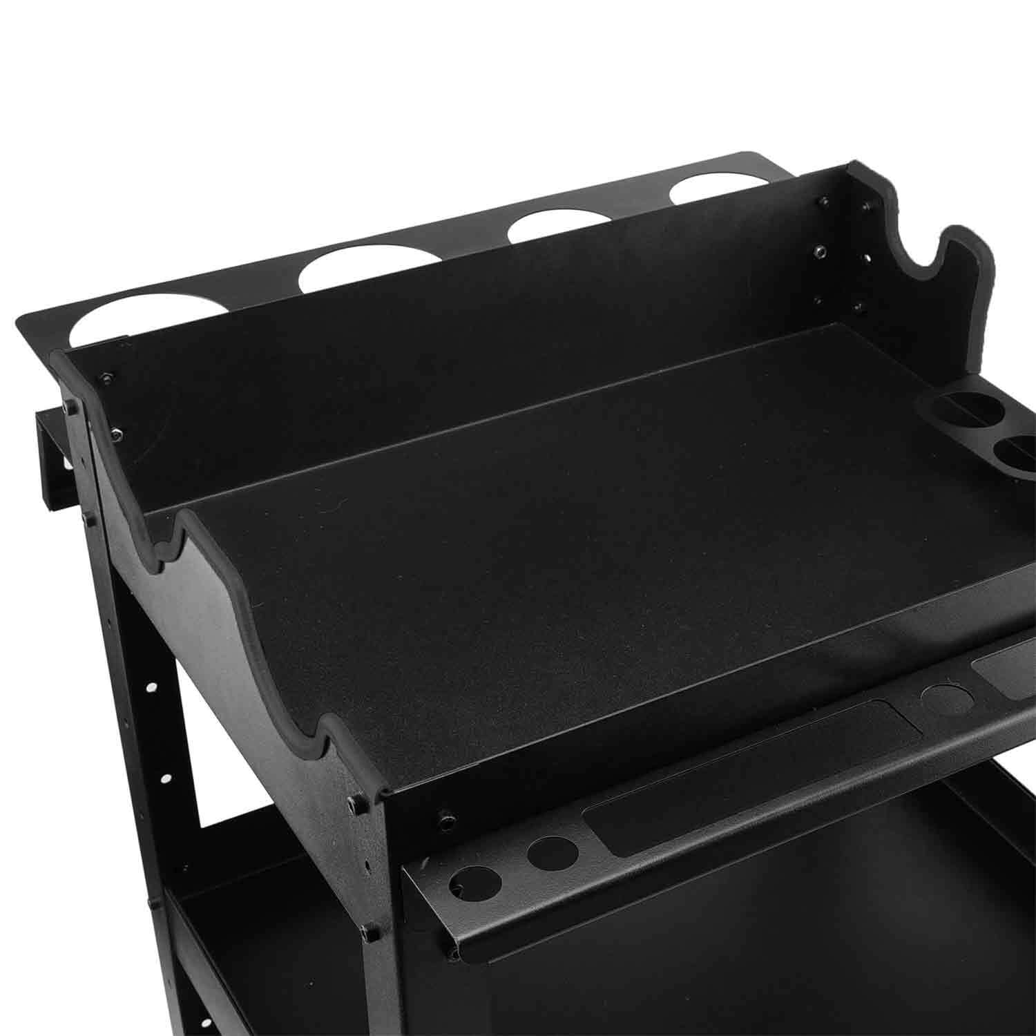 chemicalworkz Premium Detailing Trolley Metall - Werkzeugwagen Werkstattwagen Zubehörwagen Rollwagen