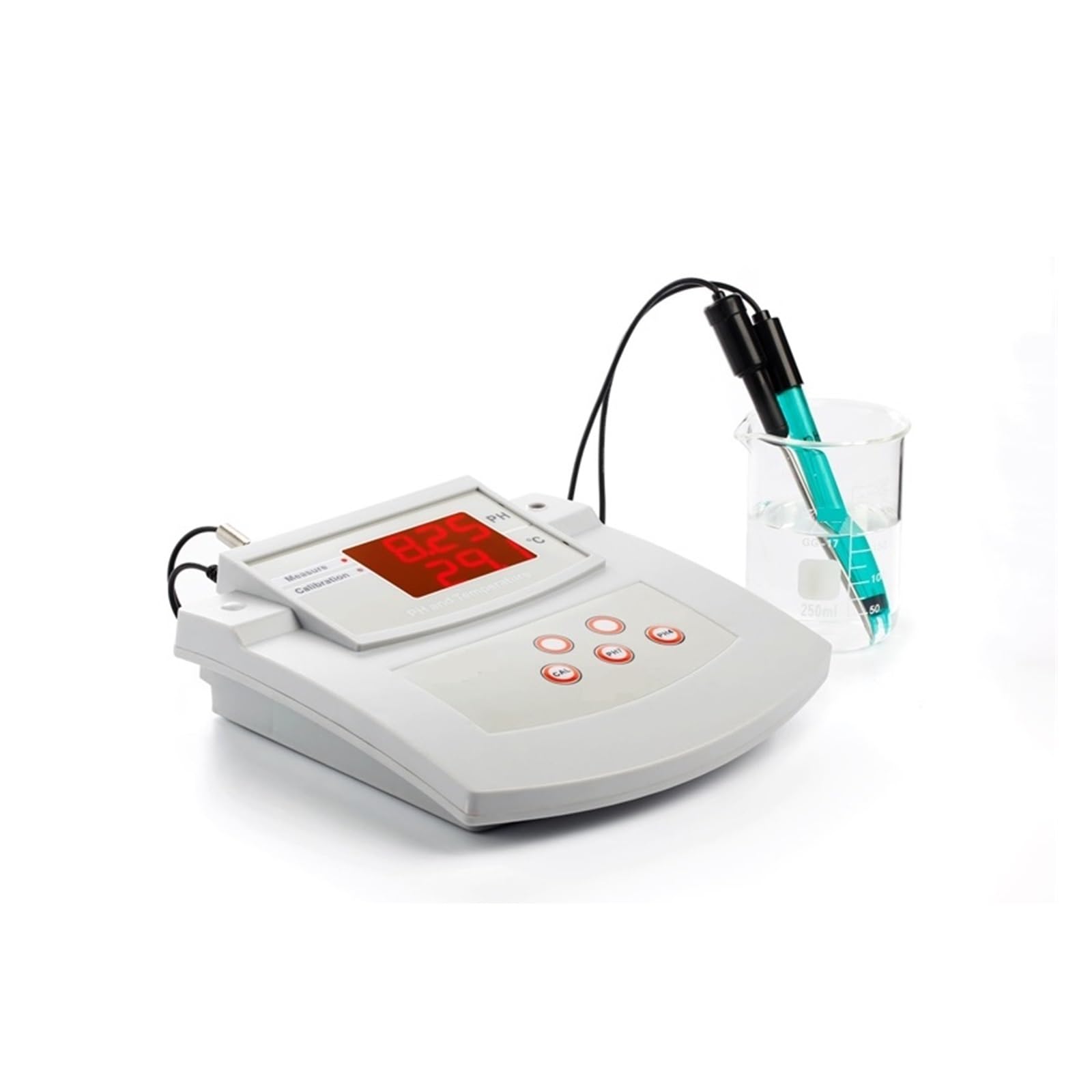PH-mètre Étalonnage Automatique Compteur D'acidité Testeur De Température Banc Analyseur D'électrodes Qualité L'eau Large Plage NuméRique
