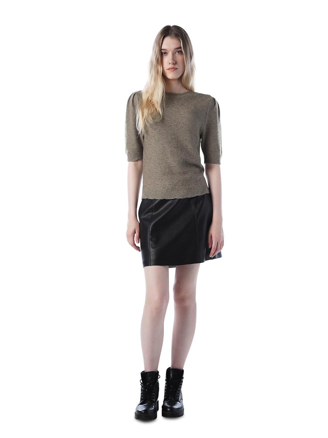 only Women's Rayon Blend Classic Pullover Sweater-picture-20