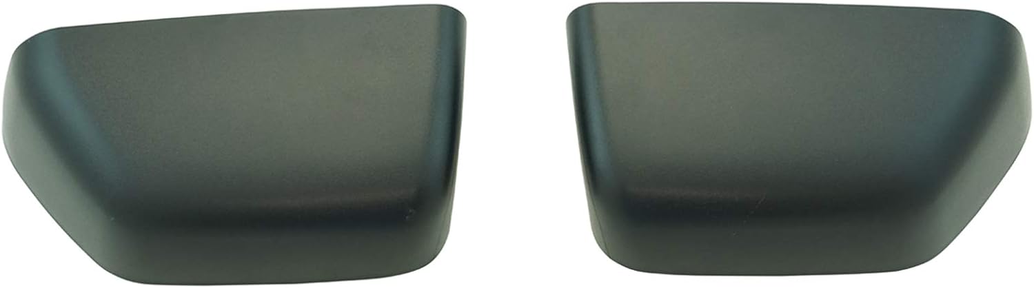Trail Ridge Mirror Cap Textured Black Clip-In Pair Set of 2 Compatible with 2015-2018 Ford F-150