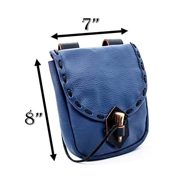 Mythrojan Gürteltasche Renaissance Kostüm Zubehör LARP Hüfttasche Cosplay Münzbörse – Bild 7