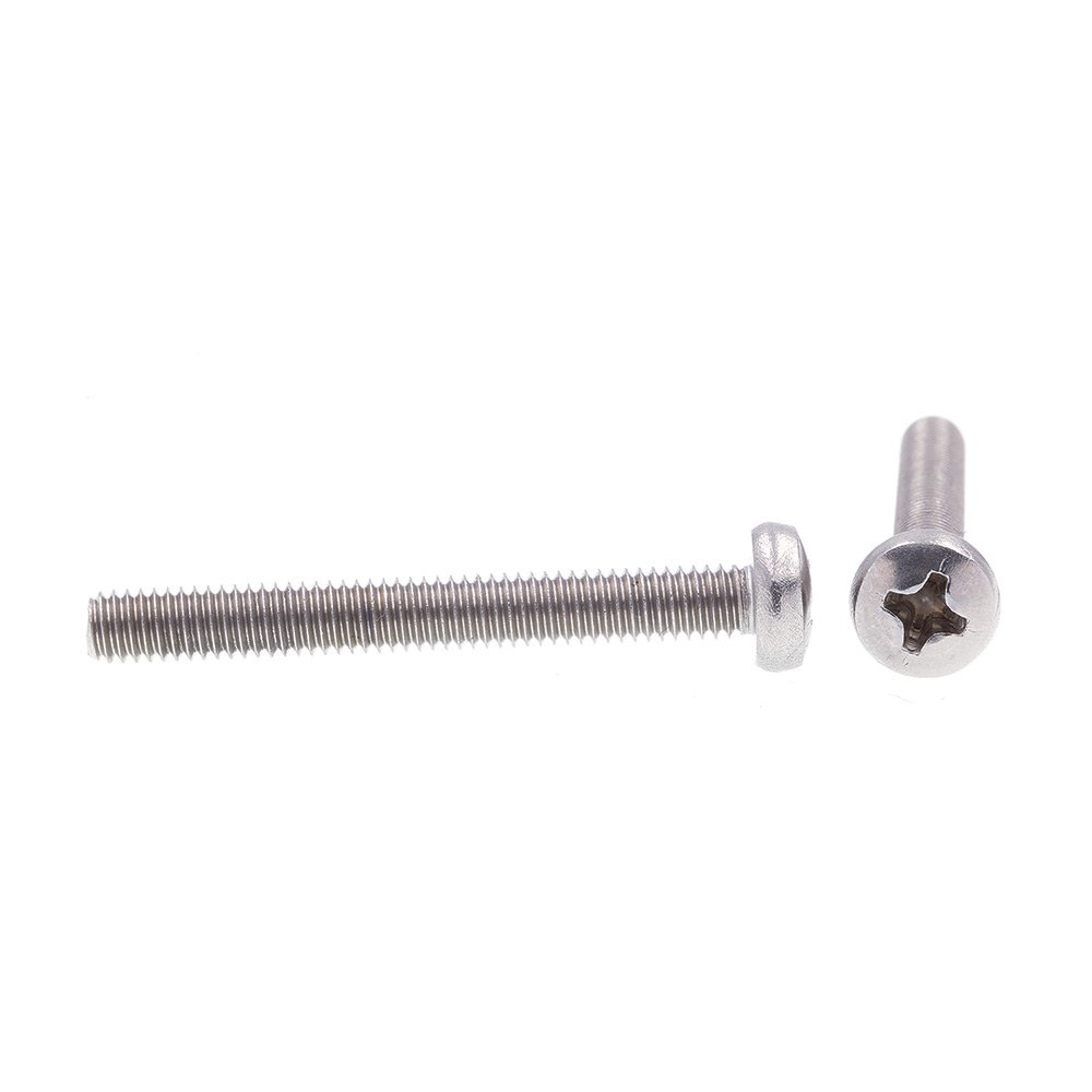 Vite a testa svasata SECCARO M4 x 45 mm, acciaio inox V2A VA A2, DIN