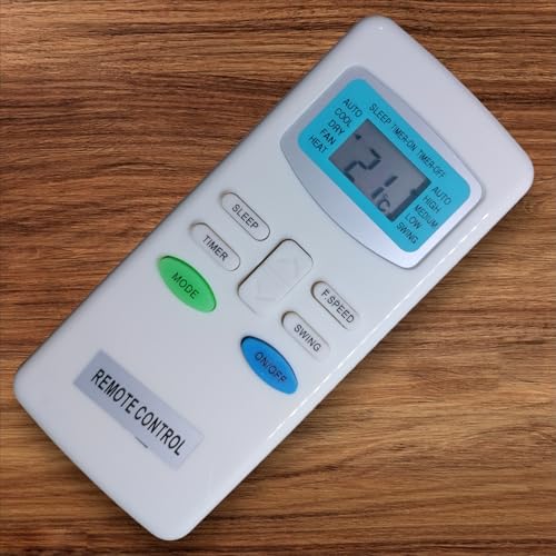 Image of Sanavya AC Remote Control - Compatible Replacement for Split & Window Air Conditioners - Replicates Genuine Remote Functions (Godrej AC Remote 17)