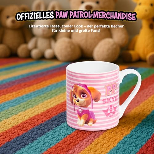 Taza infantil Paw Patrol Skye & Everest 230ml rosa miniatura 6