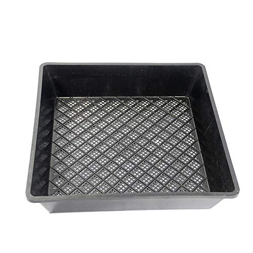 G/J/F Extra Large Square Planting Trays For Seedlings, Sprouting Growing Supplies Thickened Soilless Cultivation Equipment/46×46×10cm