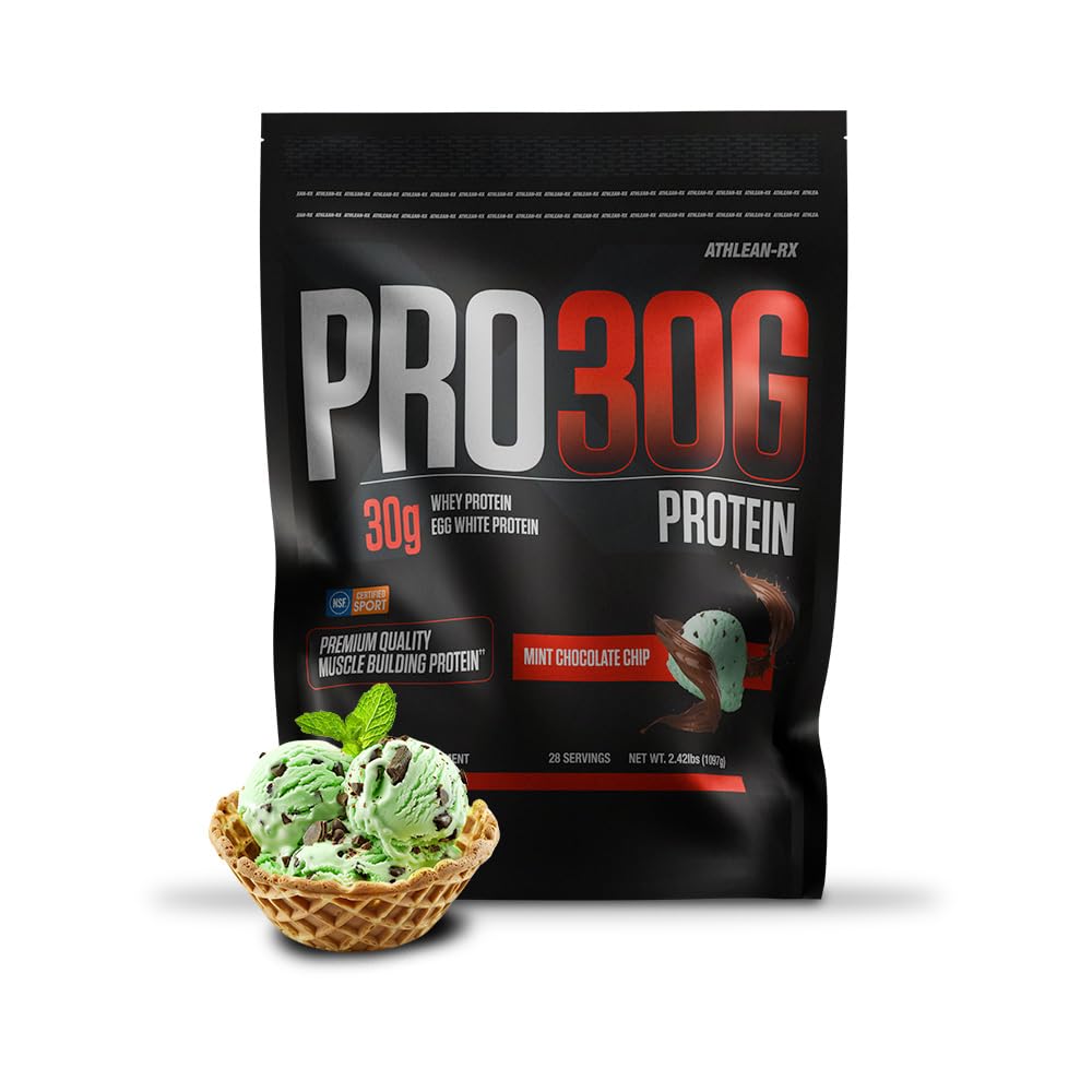 ATHLEAN-X PRO-30G, Premium Whey Protein Isolate Powder, French Vanilla Bean, Gluten-Free, Low Sugar, 30g of High Protein Powder for Muscle Recovery & Growth — Amazon image 6