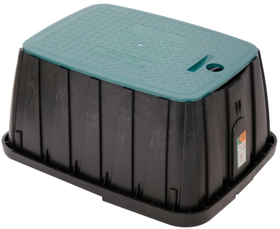 Ozmosis 113BC 14” Deep Extra Large Rectangle Valve Box with Overlapping Lid