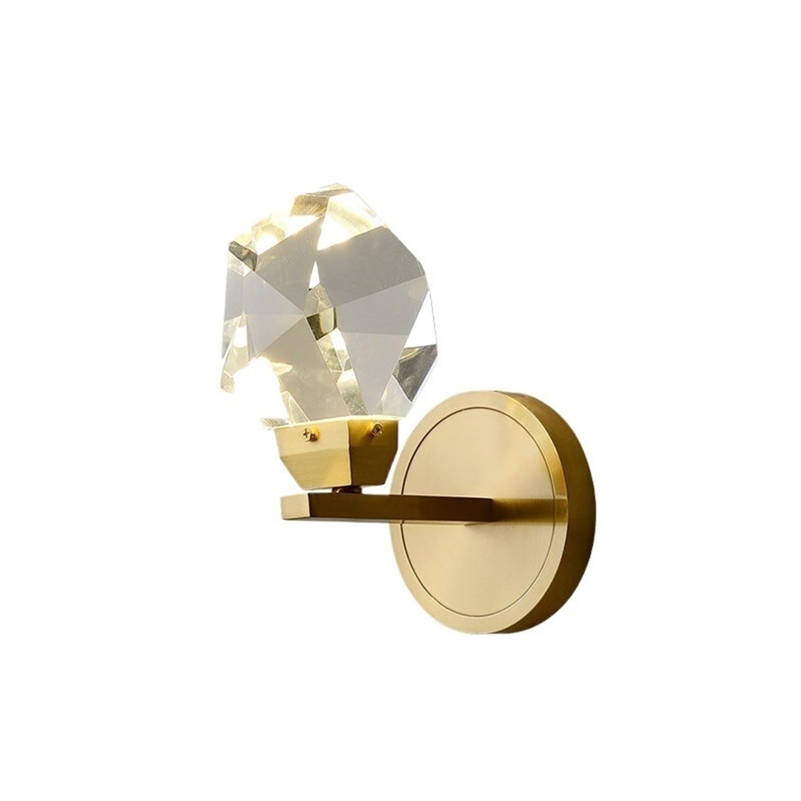 WQQYU6HKF Lights Luxury Copper Living Room Background Wall Lights Hallway Decorative Lighting Fixtures Lamps