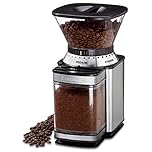 Cuisinart Coffee Grinder, Electric One-Touch Automatic Burr Coffee Grinder with 18-Position Grind Selector, Cup Size Selector for 4 – 18 Cups (DBM-8C)