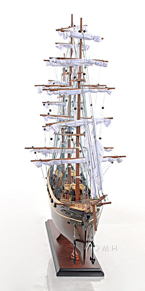 Old Modern Handicrafts Cutty Sark Clipper Ship Model - Fully Assembled Ship Model - Exquisite Decorative Piece for Home & Office- 34.0L x 12.0W x 27.5H Inches - Image 4