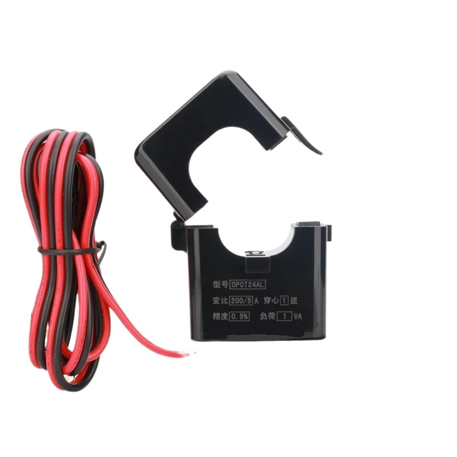 LZIKKGKI Split Core Current Transformer 5A 0.5 Class OPCT24AL-100/5 150/5a 200/5 250/5 400A/5A AC(200A - 5A)