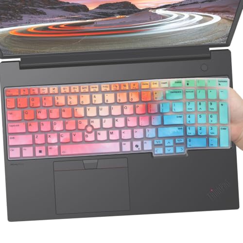 2025 Lenovo ThinkPad T16 Gen 4/Gen 3 16�C���`�p�L�[�{�[�h�J�o�[�AThinkPad E16 P16s Gen 3 16�C���`�AThinkPad L16 Gen 2/Gen 1 16�C���`�L�[�{�[�h-�J���t��