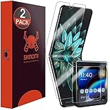 Skinomi Screen Protector Compatible with Motorola Razr+ Plus (2023) (2-Pack) Clear TechSkin TPU Anti-Bubble HD Film