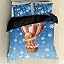 A-christmas Cute Gingerbread Man Blue