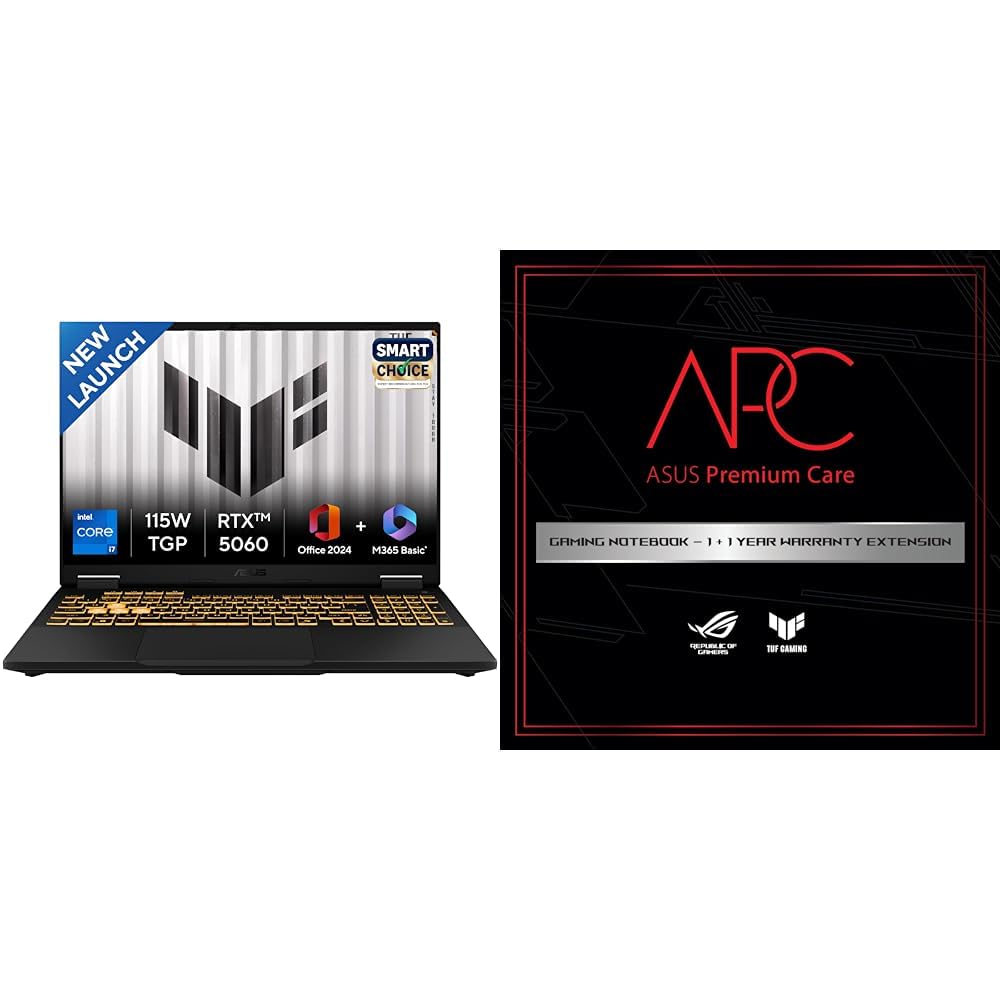 ASUS TUF F16, 14th Gen, Smartchoice,Intel Core i7 14650HX, Gaming Laptop(RTX 5060-8GB/16GB/1TB /FHD+/16"/165Hz/90WHrs/Windows 11ASUS 1 Year Brand Warranty Extension-image-49