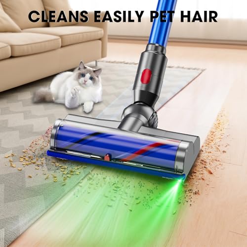 Image of MYUAKO Vacuum Attachments for Dy-So V8 /V11 /V15 /V10 Cordless Vacuum, Upgrade Anti-Tangle Quick Release Dy-So Pet Hair Attachment, Dy-So Vacuum Parts Floor Cleaner for Wood Floor /Carpets /Tile