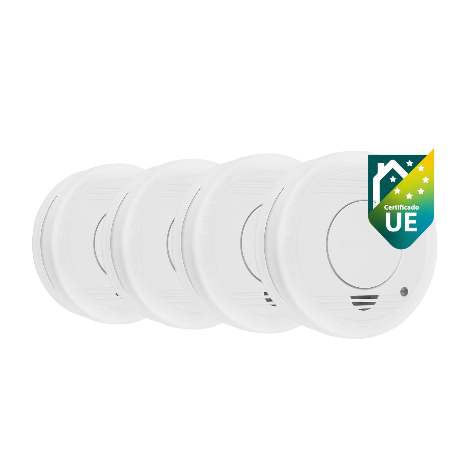 Detector de Humo Smartwares 10.100.41/ 4 Unidades