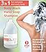 Zogics 3-in-1 Body Wash – Body Soap, Shampoo, and Hand Soap Liquid Refill All-in-One, Hydrating Plant-Based Formula, Refreshing Citrus + Aloe Scent (1 Gallon)