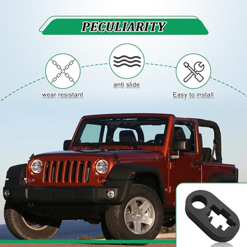 Image of Accessories Rust-Resistant Hi-Lift Jack Handle Holder Upgrade Handle Keeper for Hi-Lift Jack Handle Bar Protector Jack Handle Bar Protector Jack