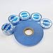 SHOWJARLLY 3 Yards Lace Front Wig Support Tape Roll 8mm Wide Strong Adhesive Double Sided Blue Hair Replacement Tape for Skin Weft Hair Toupees Beards and Wigs Water-Proof