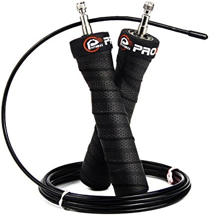 Jump Rope Crossfit Professional Training Adjustable Cable Skipping Speed Rope double Jump