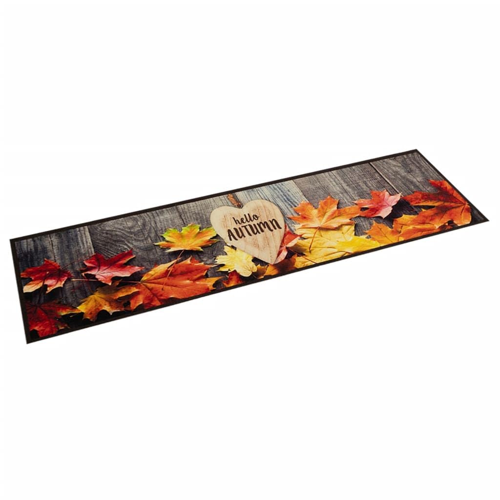 Tapis de cuisine en velours haut de gamme 60x300 cm durable avec dos en latex