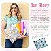 10x13 Poly Mailers – Cute Hearts – Waterproof, Tear-Resistant Shipping Bags with Adhesive Seal – 100 Pack – Package Mint