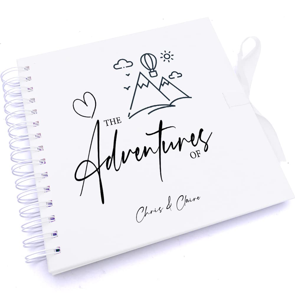 Ukgiftstoreonline White Valentines Day Gift Our Adventures Love Scrapbook Photo Album