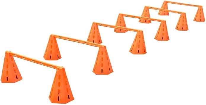 Amazon Aoakua 多機能トレーニングコーンセット アジリティコーン12個 バー6本 障害物 訓練 トレーニングハードル セット Aoakua 犬用アジリティ 運動器具 通販
