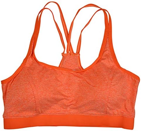 Amazon バッククロスブラトップ 大きいサイズ ネオンカラー ミックスカラー ラクブラ スポブラ オレンジ フィットネス トレーニング スポーツブラ 通販