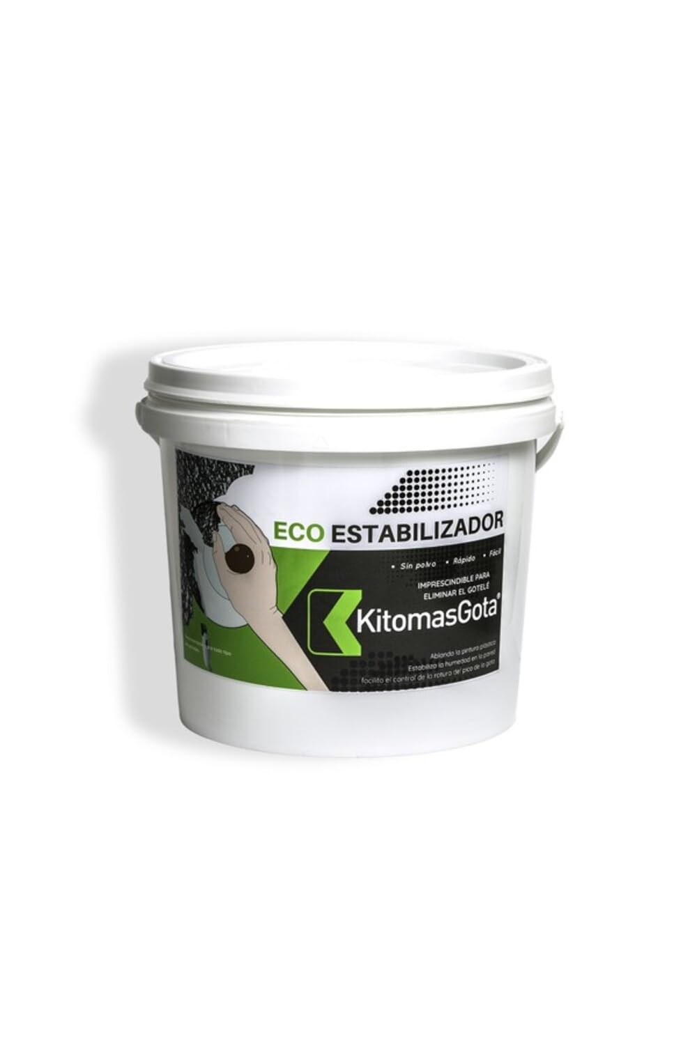 Ecoestabilizador Quitar Gotele, Pintura al Agua, 5kg