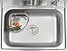 Better Houseware Corner Sink Strainer, Standard, Stainless