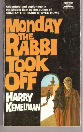 Monday The Rabbi Took Off 0449017850 Book Cover