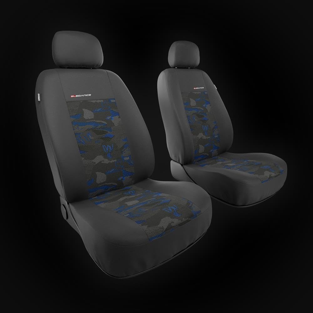 Mossa Housses siège adaptées pour Mitsubishi Pajero 1990-2017 2UNE-BL