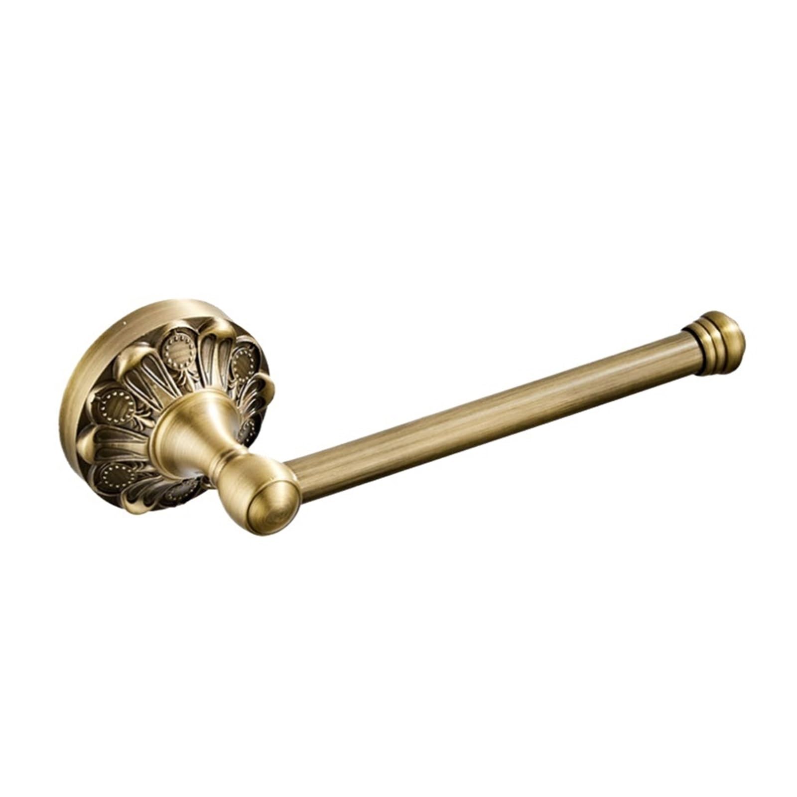 Brushed Brass Toilet Paper Holde Bronze Toilet Roll Holder Wall Mounted Antique for bathroom home renovation wall mounted(Color1)