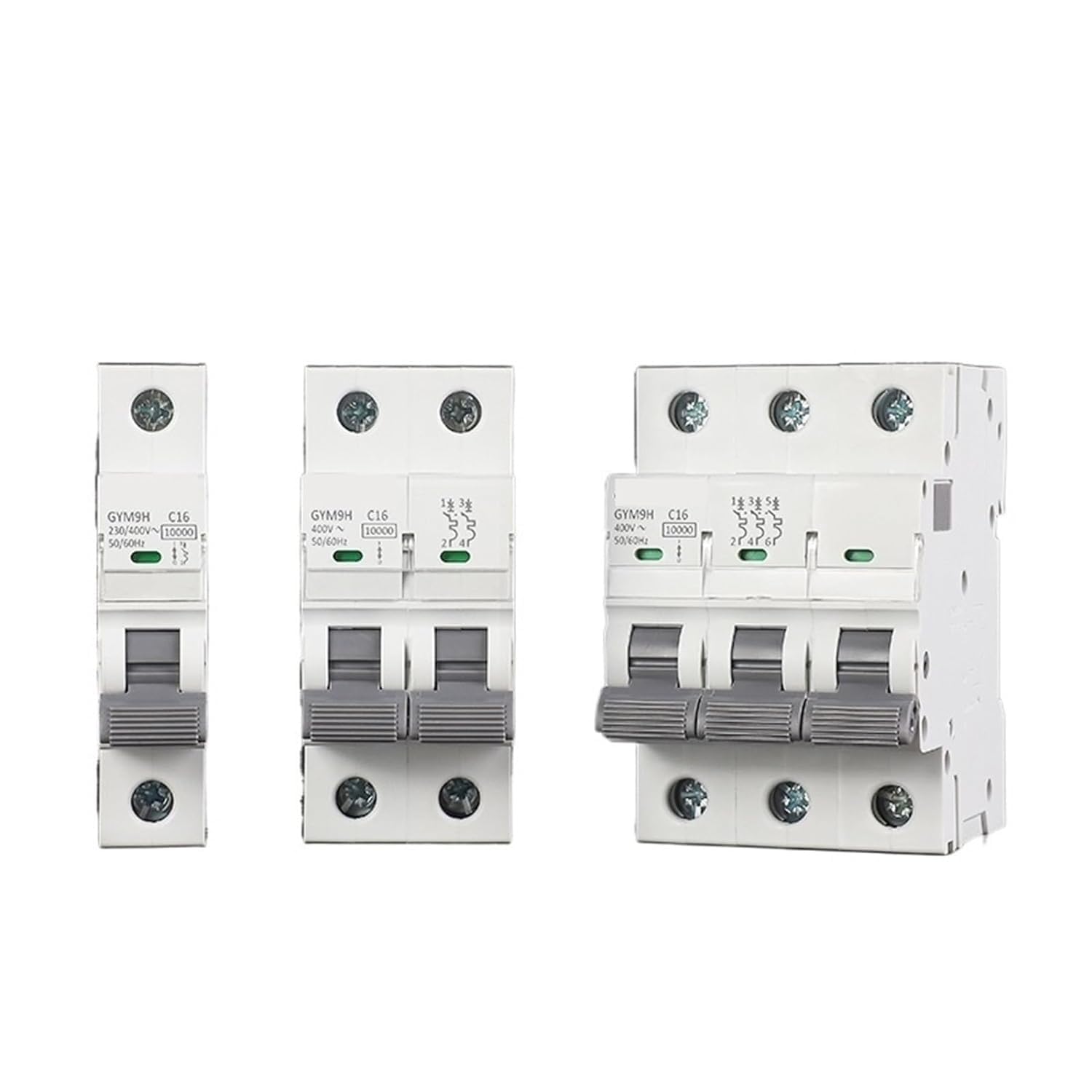 Wyłącznik automatyczny GYM9H 10KA 2P 6A 10A 16A 20A 25A 32A 40A 50A 63A wyłącznik automatyczny 220V C Cue 1 szt. (40A)