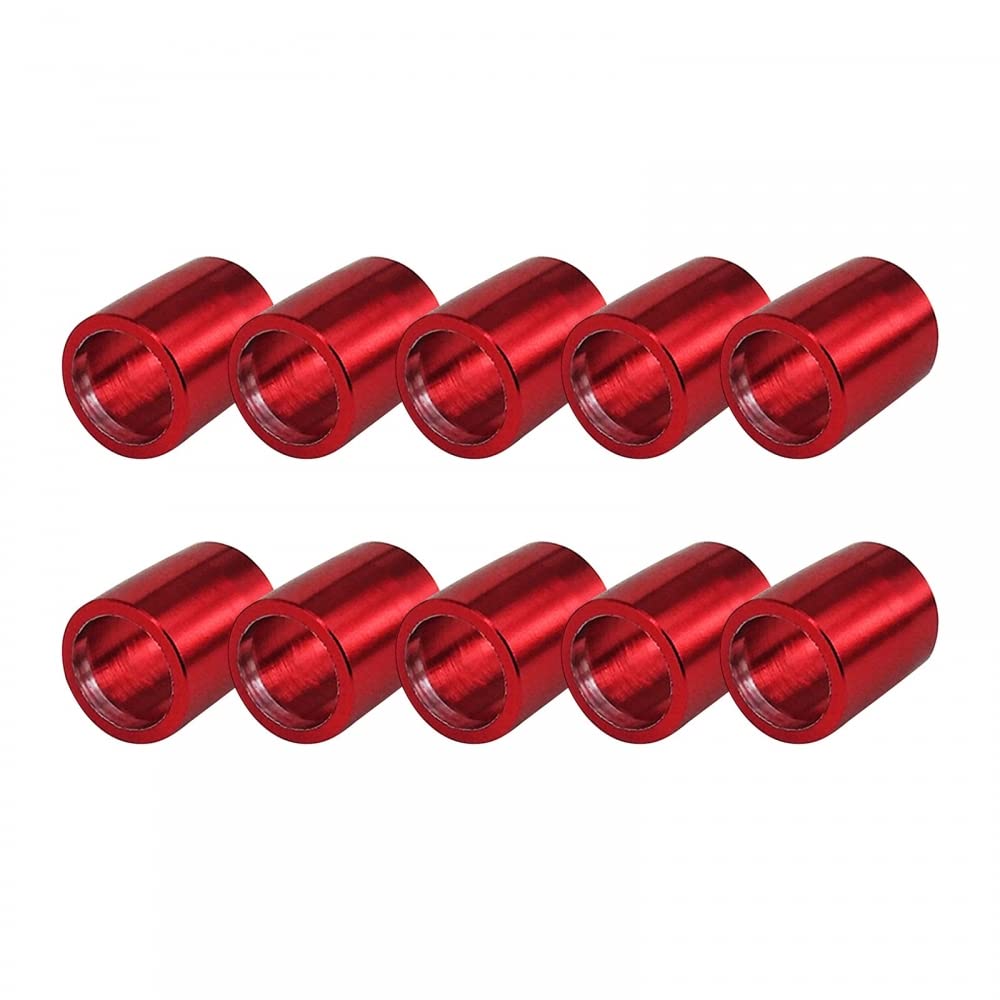 MiOYOOW 10PCS Archery Arrow Ring, Explosion-Proof Arrow Shaft Protecter Aluminum Alloy Arrow Ring for Outdoor Hunting