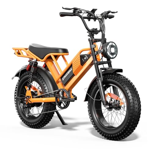 Spacewalk Electric Bike for Adult,20"x4"Fat Tires Ebike,Suit...