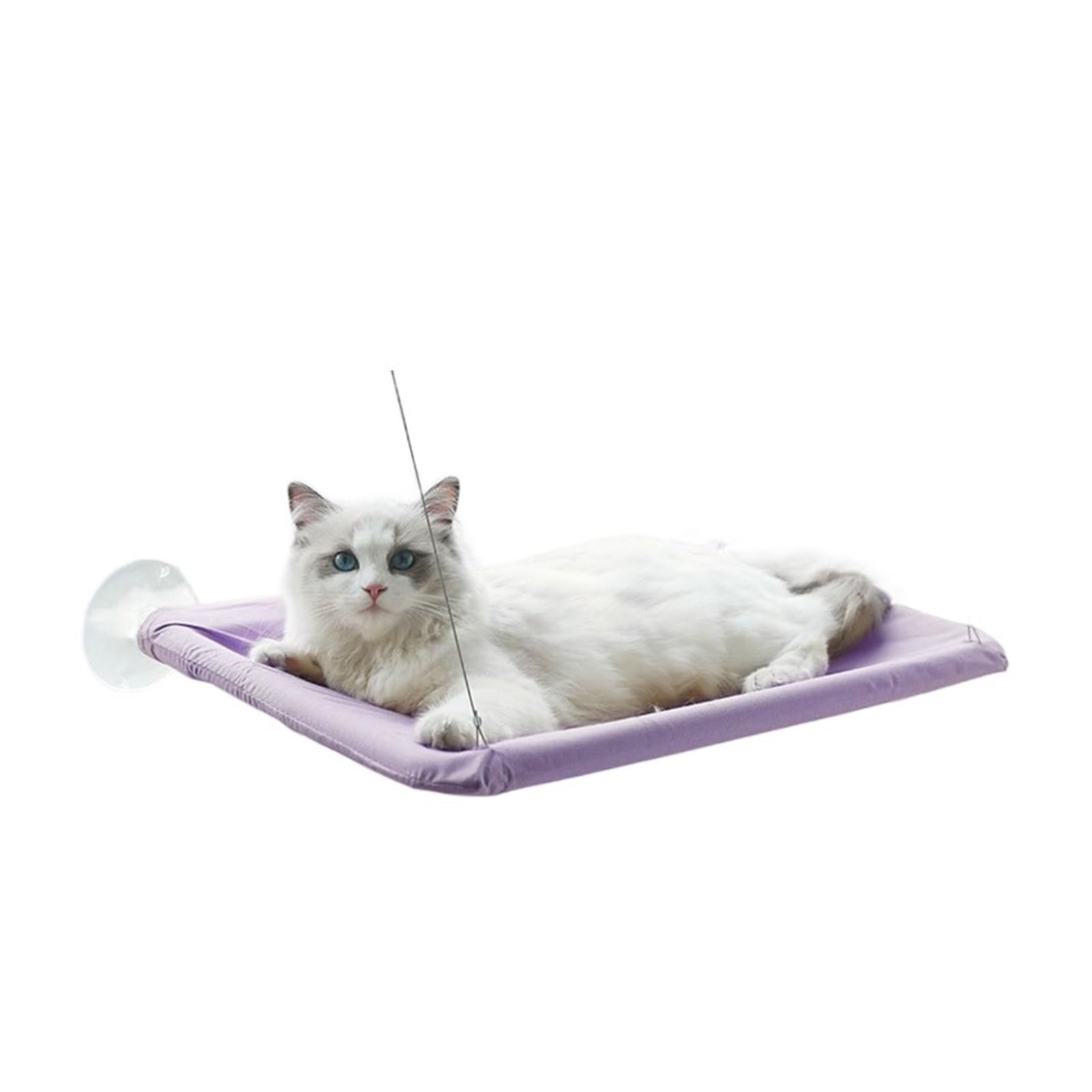 PiuPet® Kattenhangmat voor katten tot 7 kg, geschikt voor radiatoren met een breedte van 9-12 cm, kattenradiator, hangmat, kattenbed, kattenbed, cat bed, kattenmand pluche, hangstoel voor katten