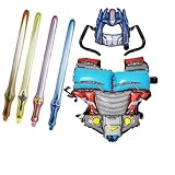 5 Set Of Balloon Robot Armor Include Headbands And Armor for Kids for Theme Party Cosplay Stage Performance Costume