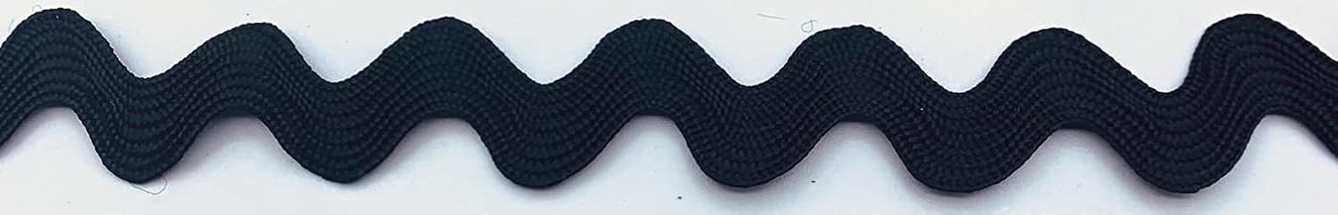 5/8" RIC Rac (Black, 15 Yards)
