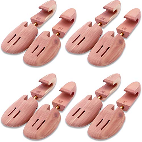 YEEGOR Cedar Shoe Trees for Men VALUE PACK, Men s Shoe Trees with Cedar Fragrance, Wooden Shoe Trees for Men