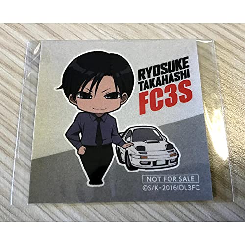 頭文字Ｄ 25周年記念 缶バッジ 高橋涼介 FC3S RX-7 頭文字D 25周年記念 缶バッジ 高橋涼介 FC3S RX-7 - メルカリ