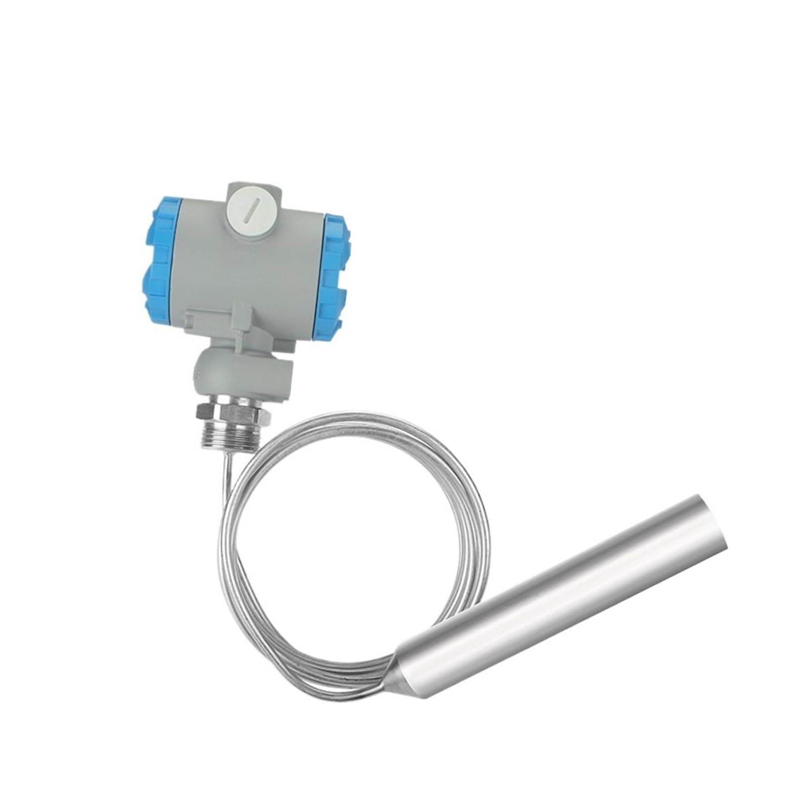 MXXDMOPD RS485 LCD Display Submersible 4-20mA 0-10V Liquid Level Sensor Stainless Steel QDY60B(4-20ma Output,5m range 5m cable)