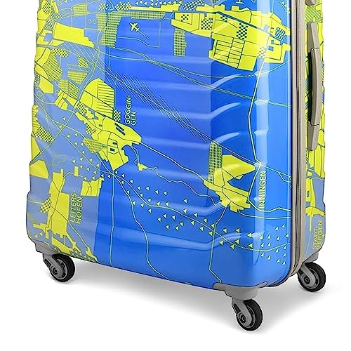 Skybags Trooper Large Size Abs Hardshell Luggage (75 Cm) Printed
