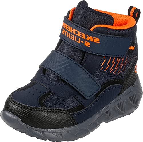 Skechers Magna-lights Frosty Fun baskets garçon faciles à enfiler anti-glisse